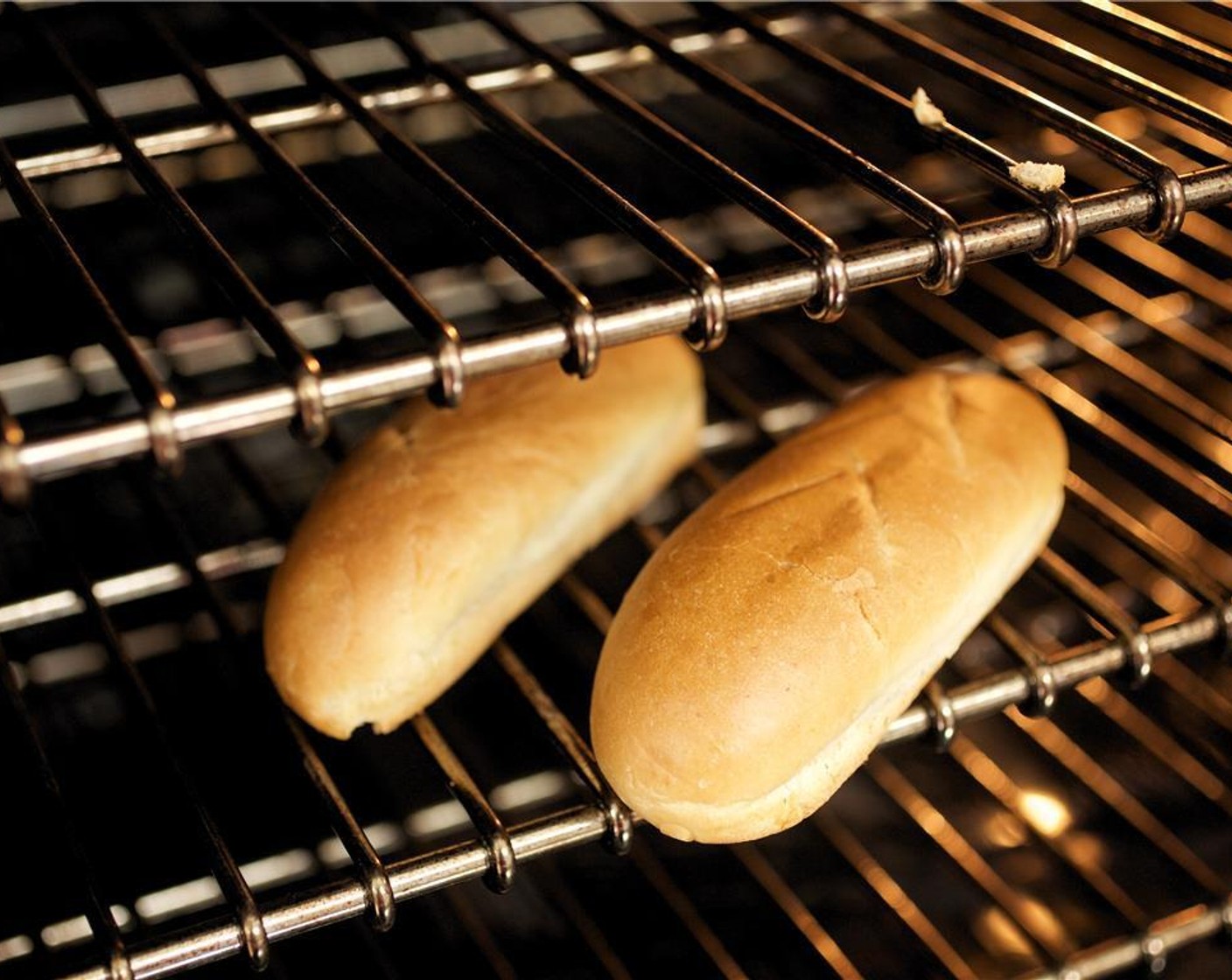 step 21 Place in oven directly on wire rack and bake for five minutes.