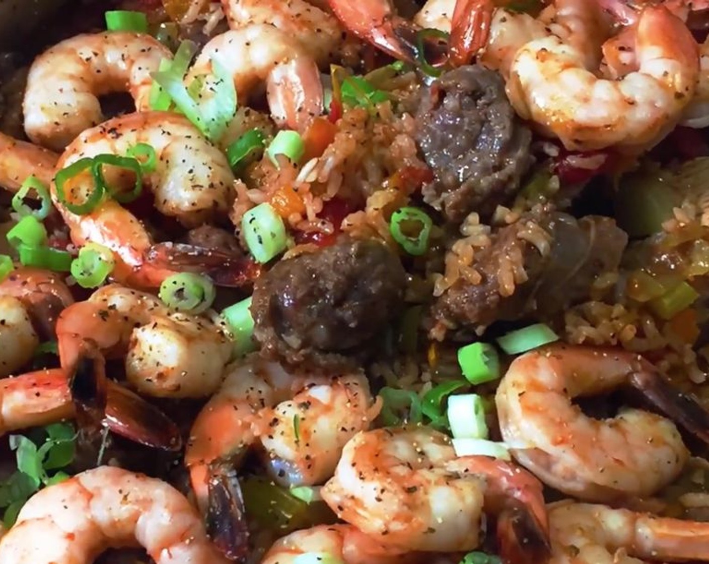 Sausage and Shrimp Jambalaya