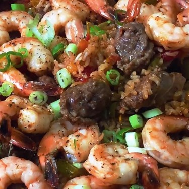 Sausage and Shrimp Jambalaya Recipe | SideChef