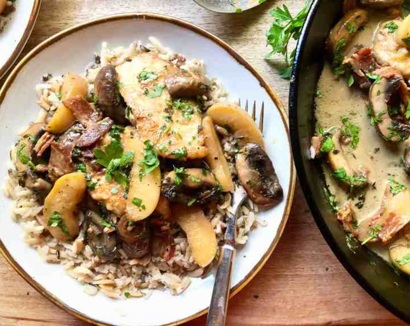 Apple Cider Chicken Marsala