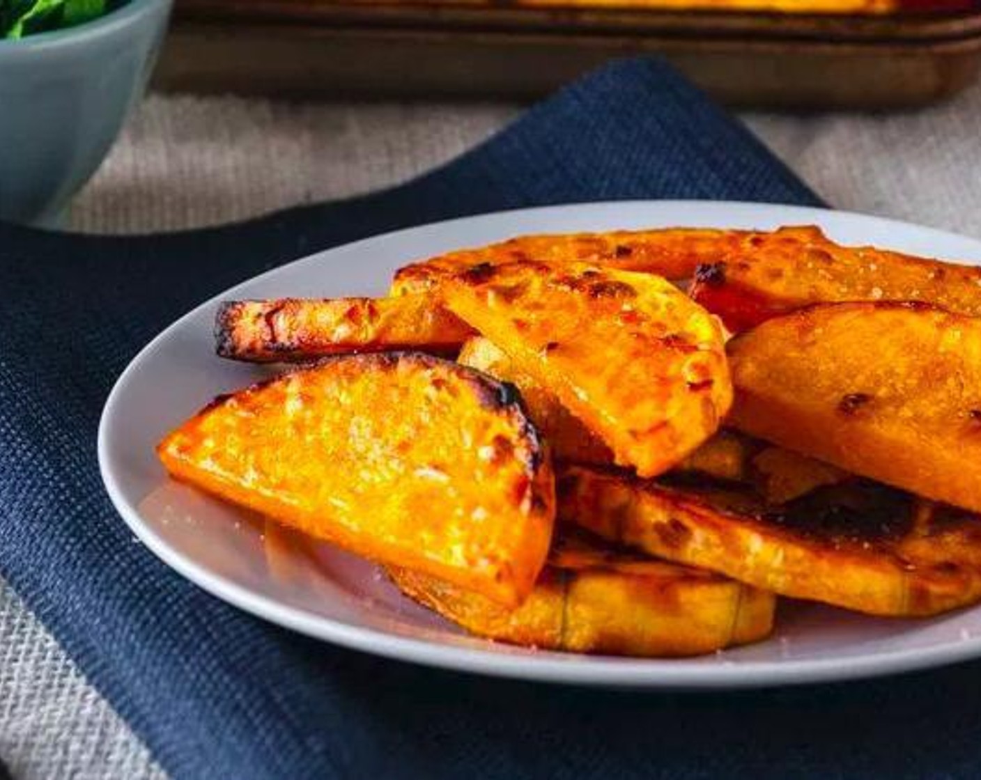 Miso Glazed Squash