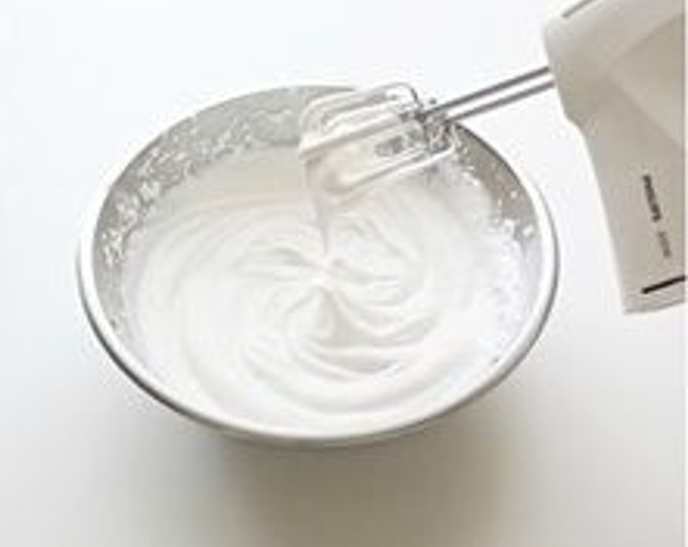 step 14 Whisk Non-Dairy Whipping Cream (9 oz) to peak form but not too stiff and mix evenly into blueberry liquid mixture with a hand whisk.