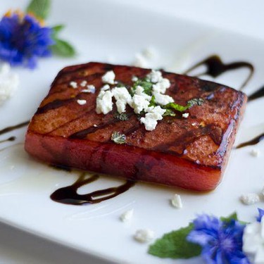 Pan-Seared Watermelon Steak Recipe | SideChef