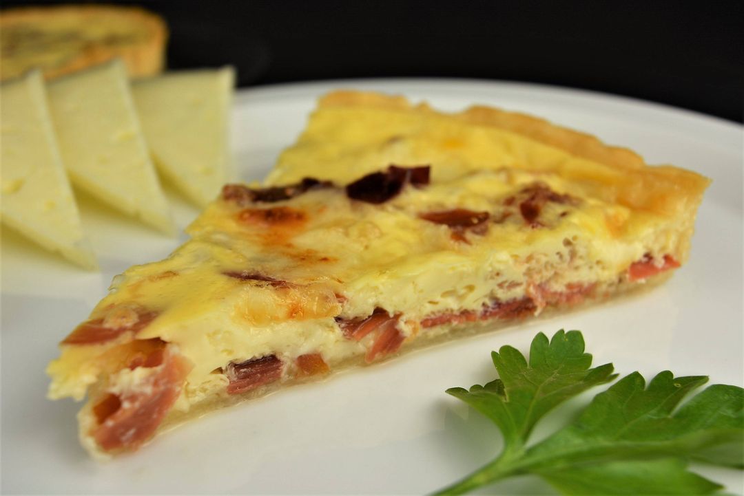 Serrano Ham and Manchego Cheese Quiche Recipe SideChef