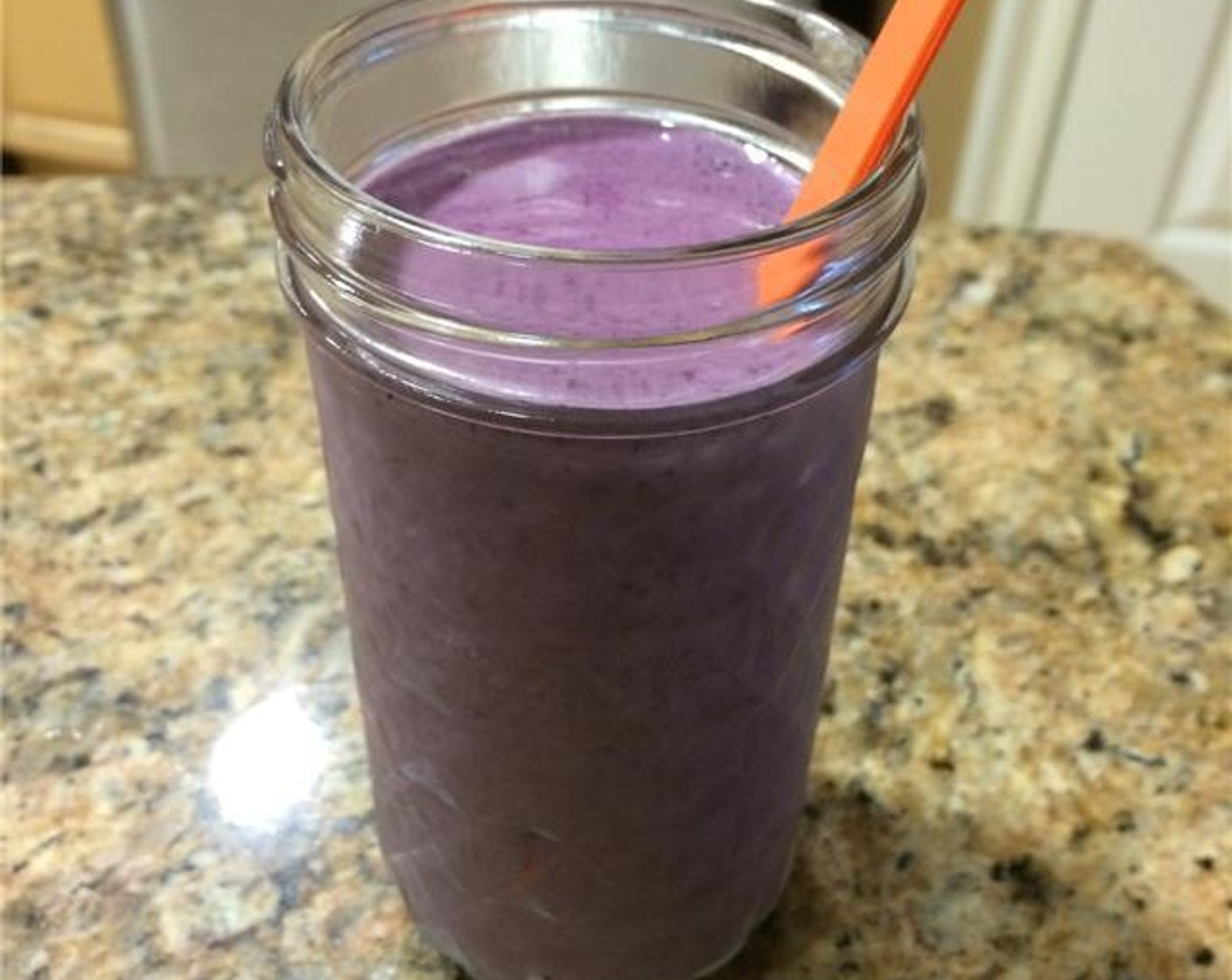 Blueberry Banana Protein Smoothie