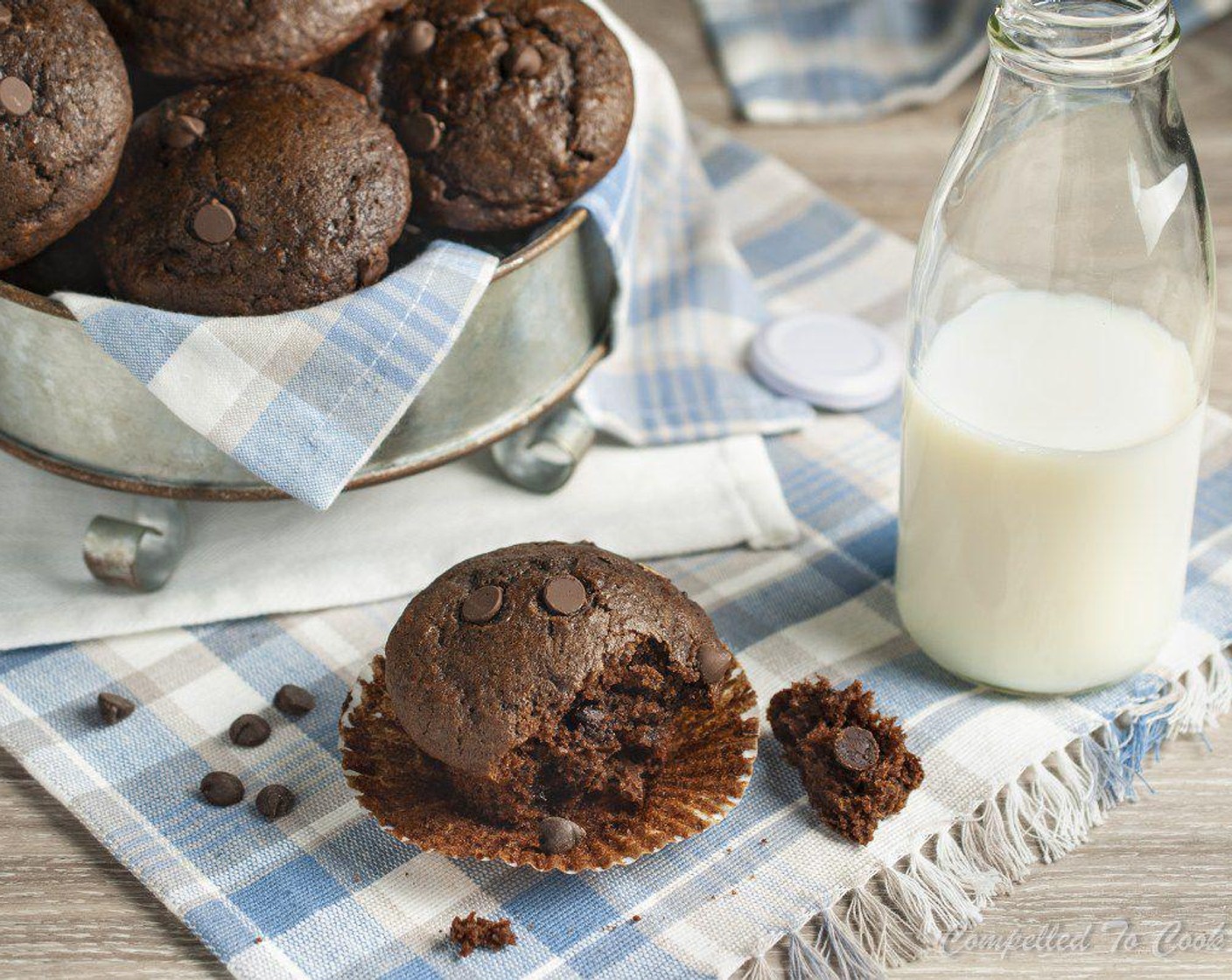 Chocolate Chip Banana Muffins