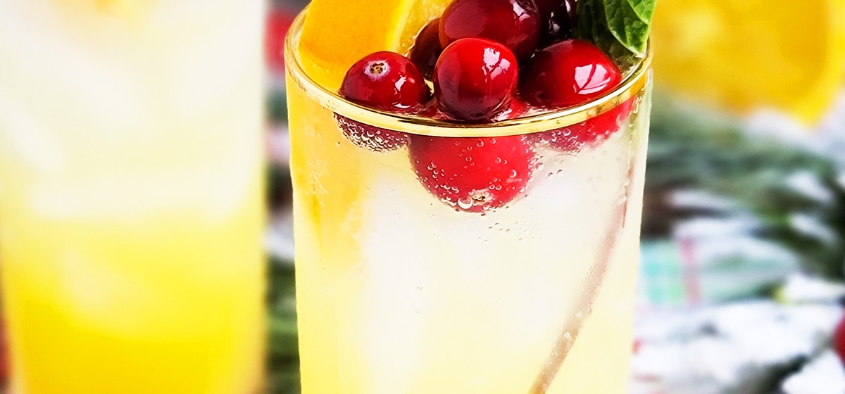Sparkling Orange Mint Cocktail Recipe | SideChef