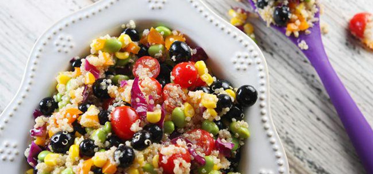 Rainbow Quinoa Salad Recipe | SideChef