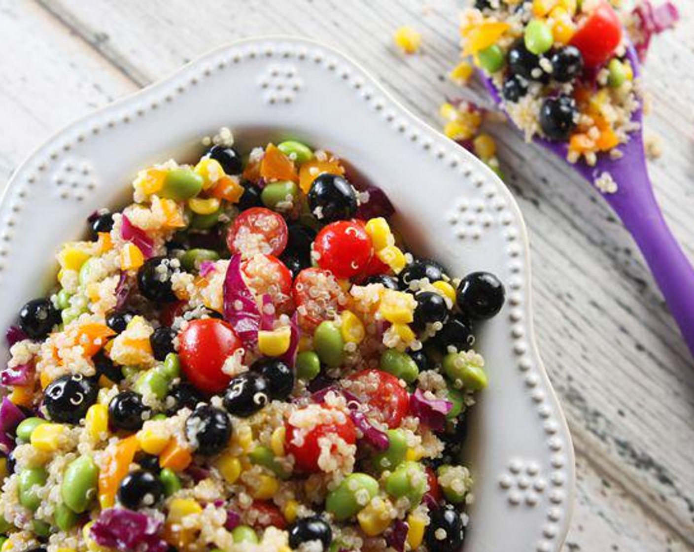 Rainbow Quinoa Salad