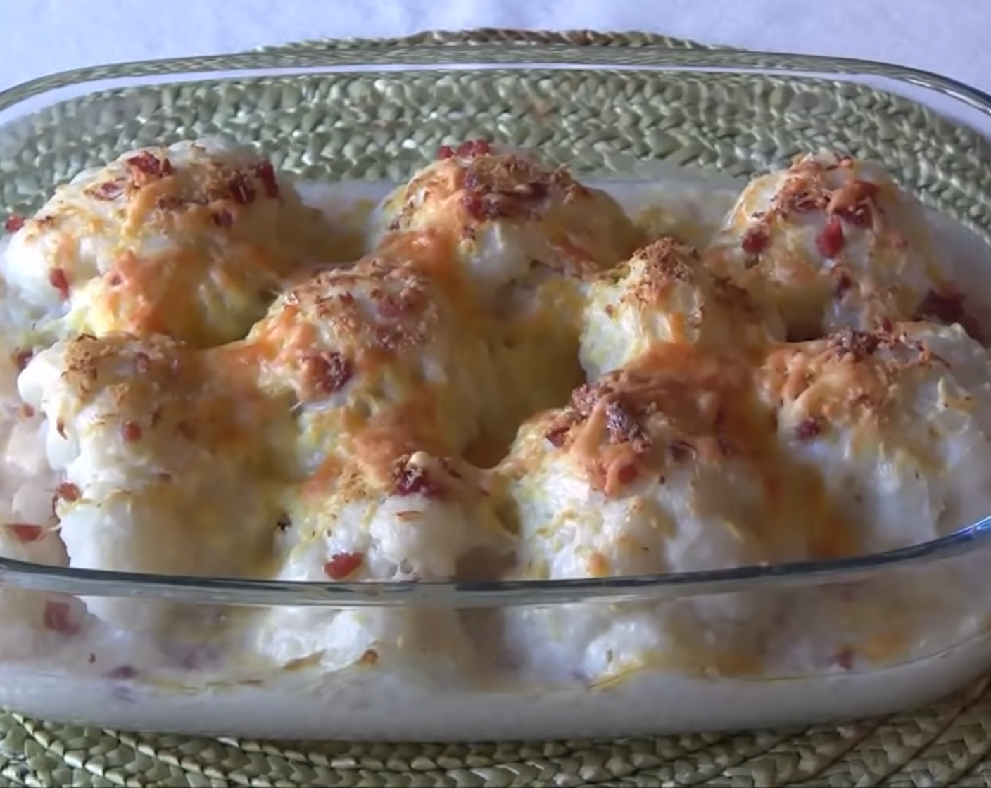 Baked Cauliflower Gratin