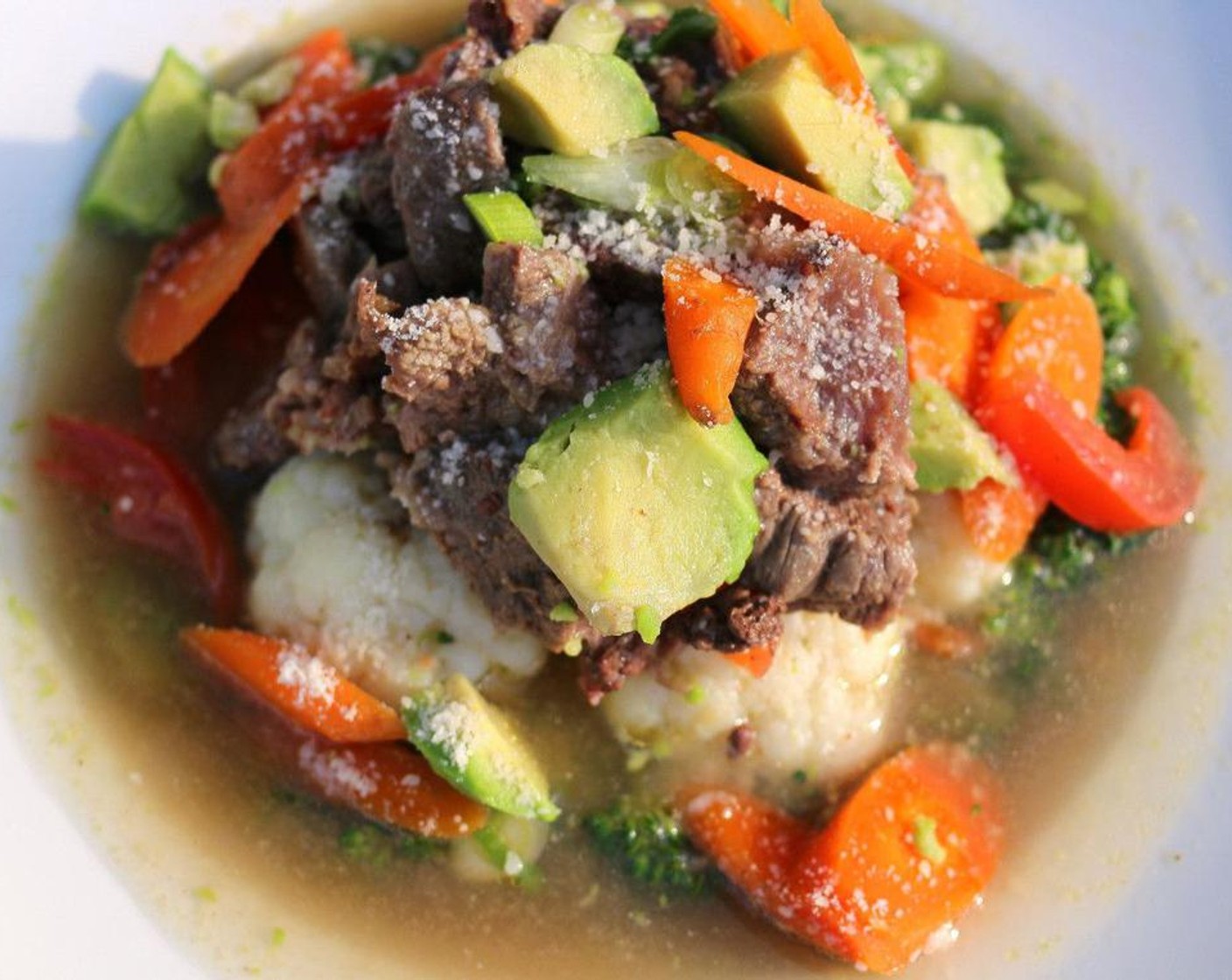 Beef Neck and Vegetables Soup