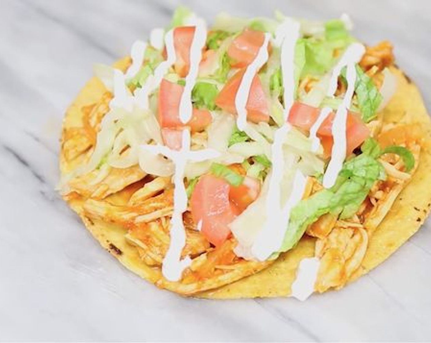 Chicken Tinga Tostadas