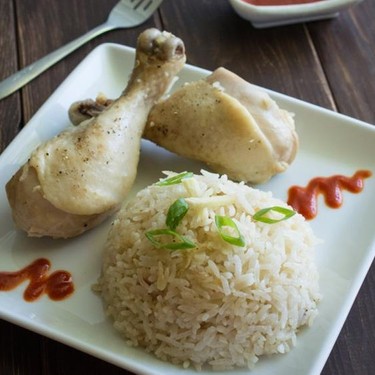 Rice Cooker Hainan Chicken Rice Recipe | SideChef
