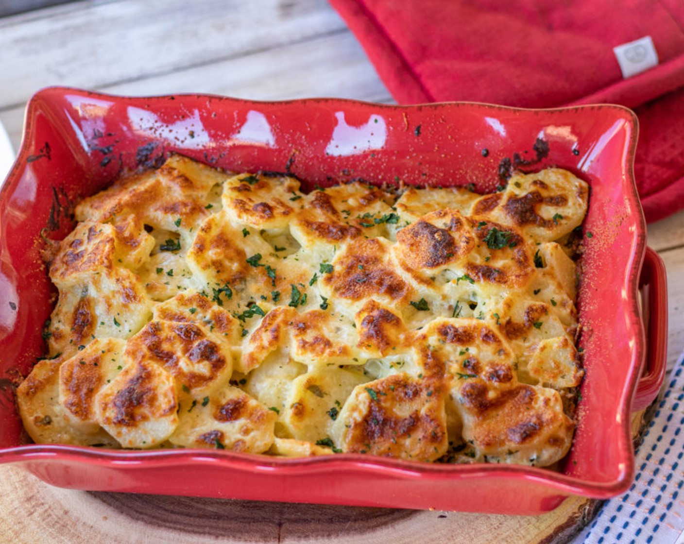 Pulled Pork Scalloped Potatoes