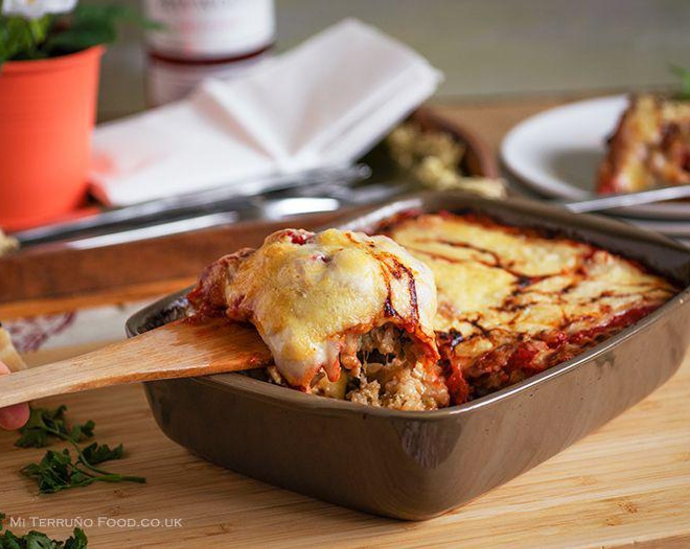 Easy Leftover Risotto Bake