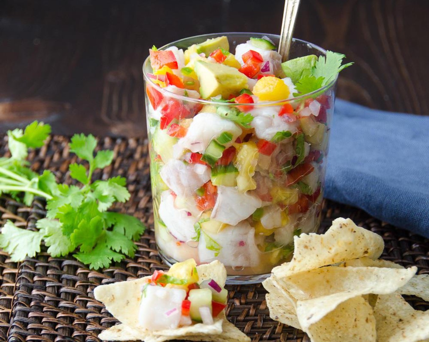 Snapper and Pineapple Ceviche