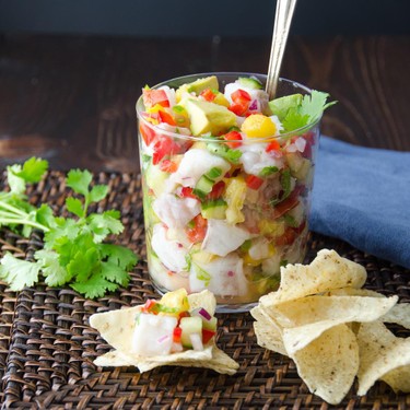 Snapper and Pineapple Ceviche Recipe | SideChef