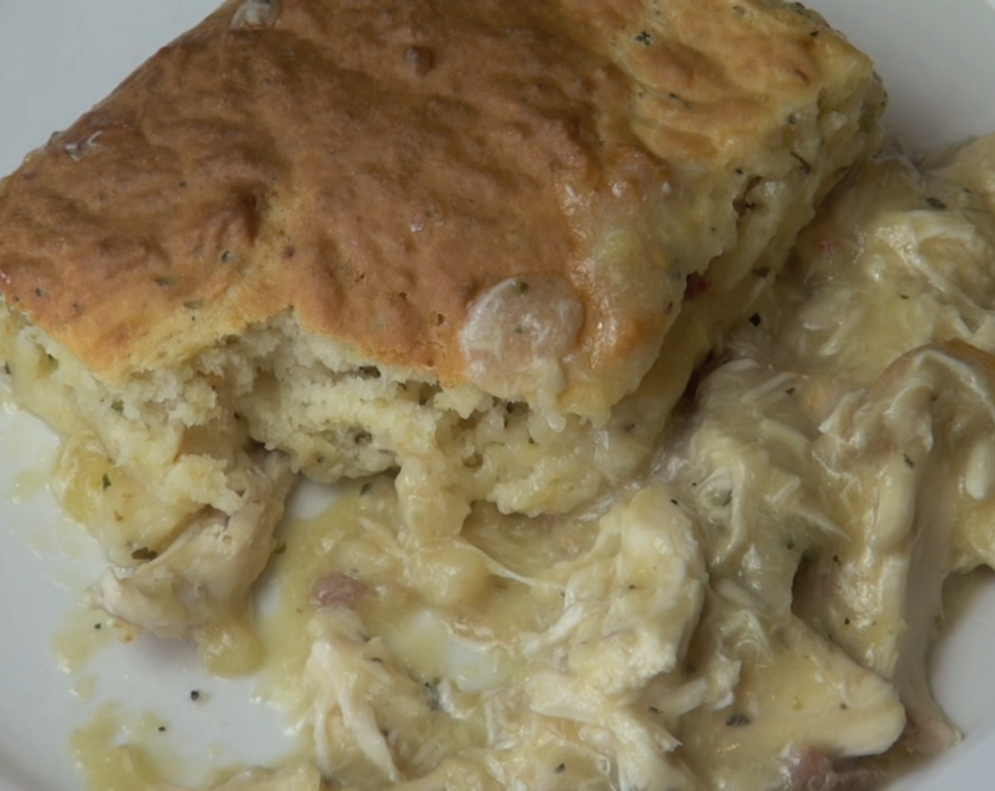 Creamy Chicken and Scone Bake