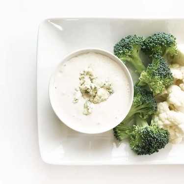 Healthified Gorgonzola Port 'Blue Cheese' Dressing Recipe | SideChef