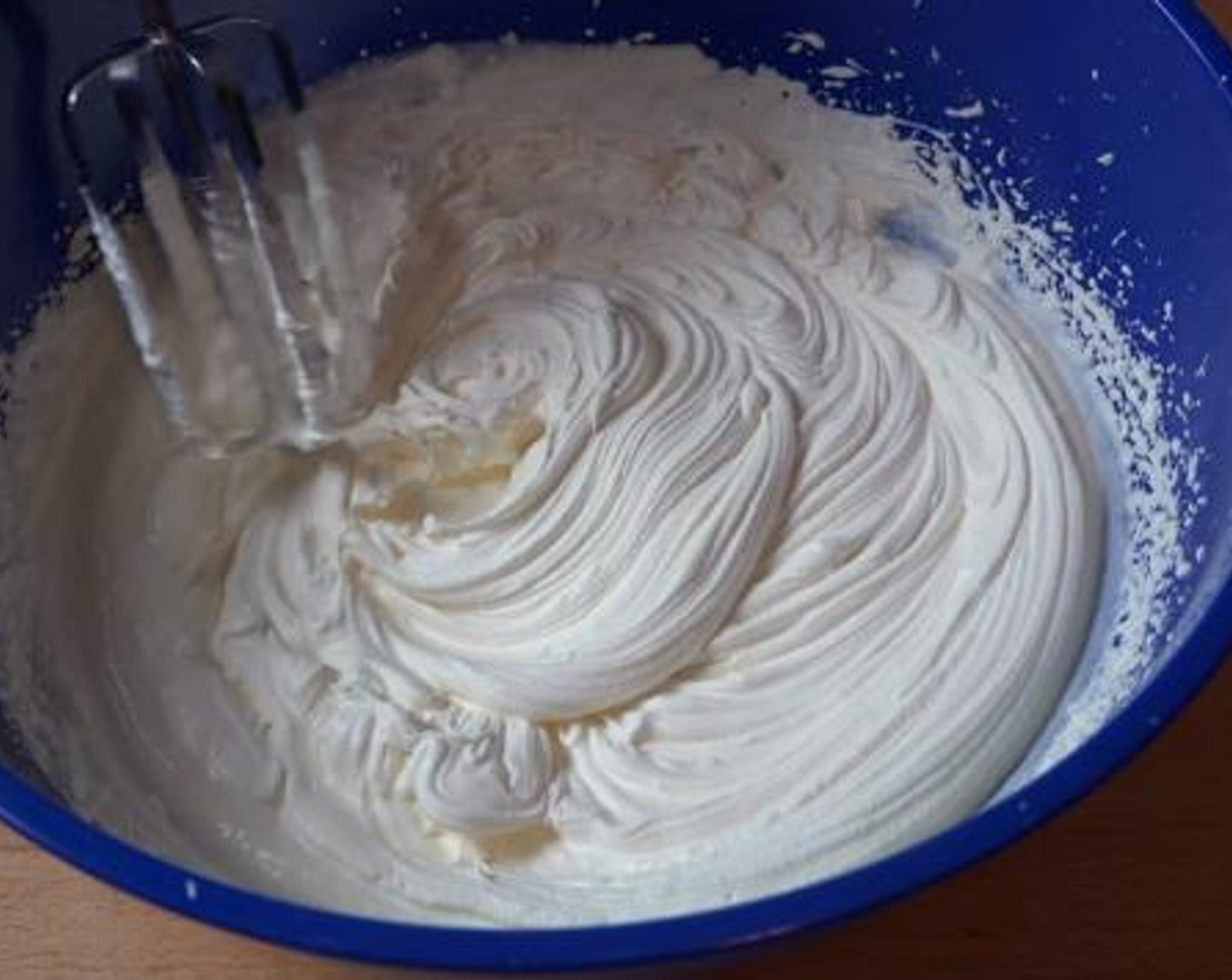 step 3 In a separate bowl, beat the Whipping Cream (2 cups) until it is nice and thick.