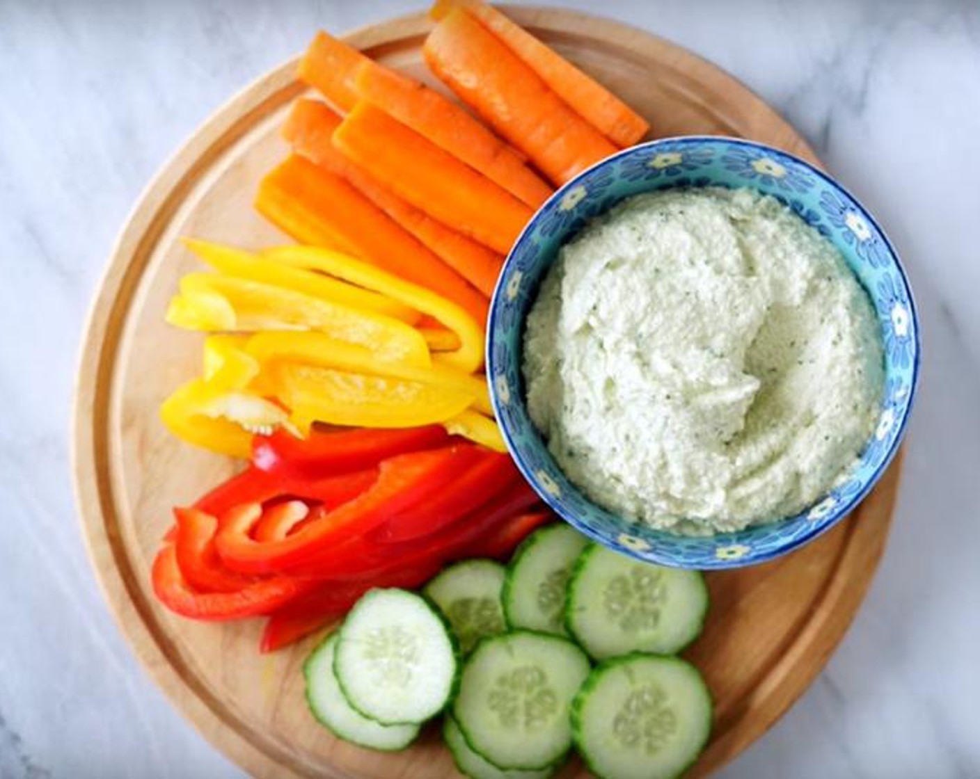 Creamy Cashew Veggie Dip