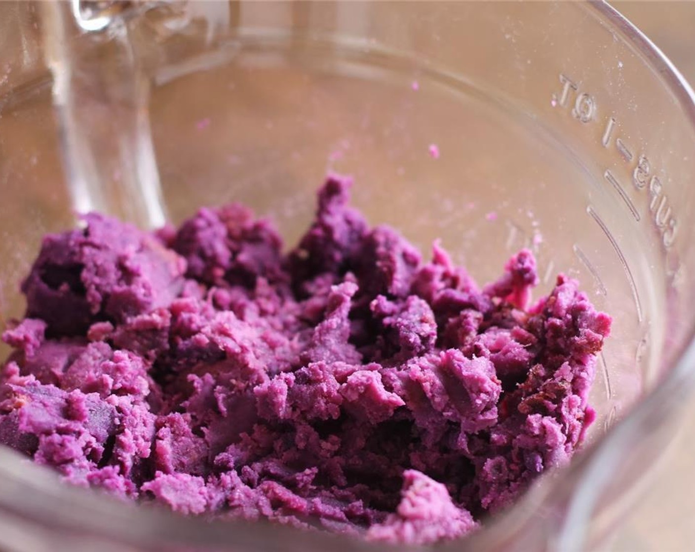 step 3 Prepare Purple Sweet Potatoes (2 cups) by removing skins, and mashing well.