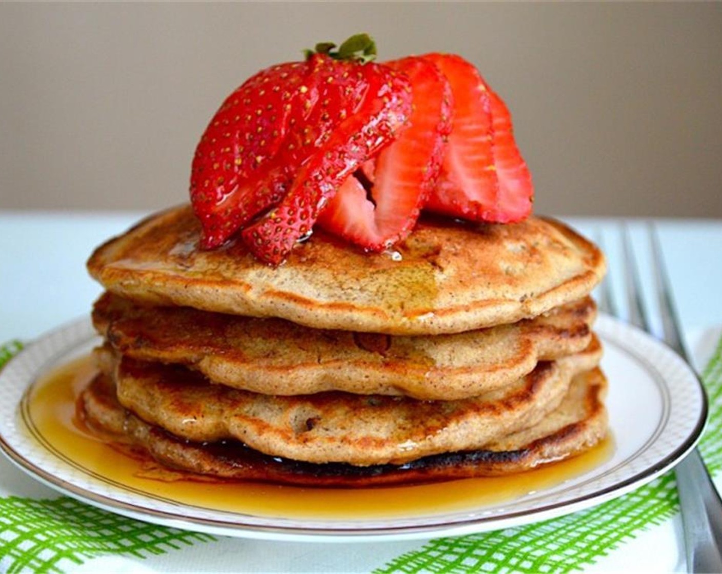 step 8 Serve them as you make them with Fresh Strawberries (to taste) and Maple Syrup (to taste). Enjoy!