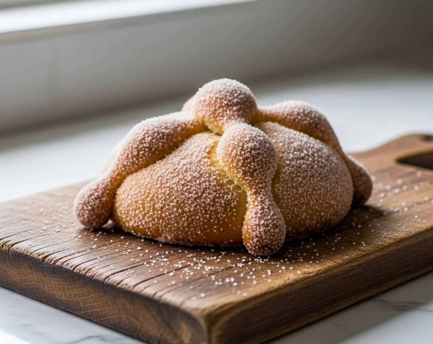 Soft and Fragrant Pan de Muerto (Mexican Bread of the Dead)