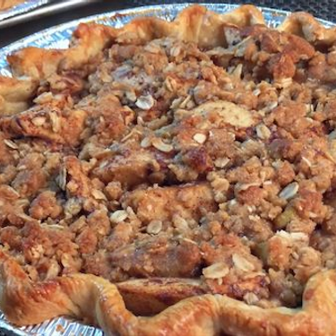 Quick and Easy Apple Crisp Pie Recipe | SideChef