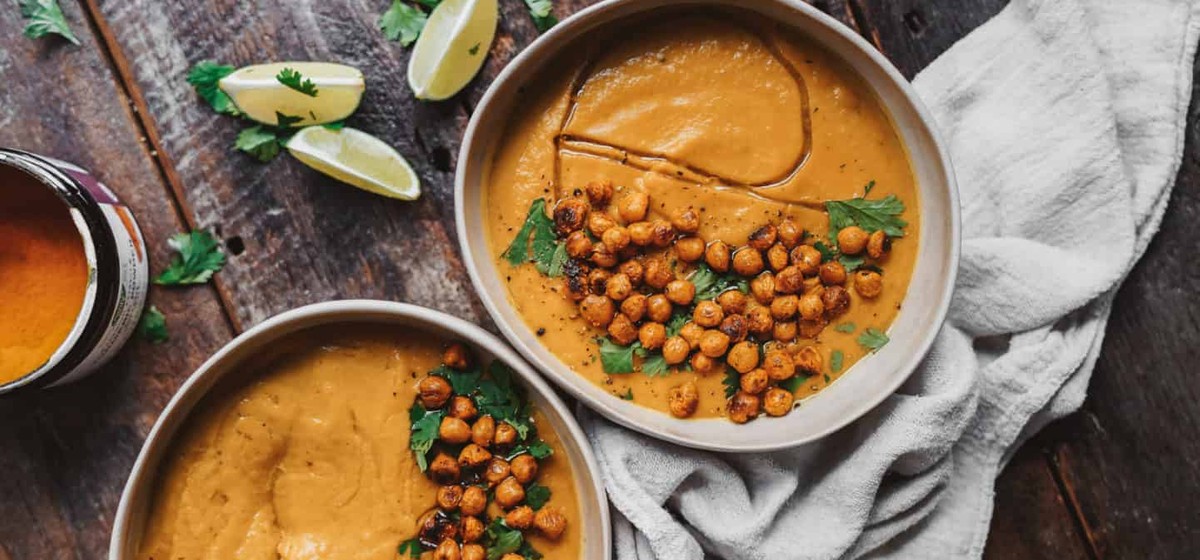 Creamy Vegan Vegetable Soup Recipe | SideChef