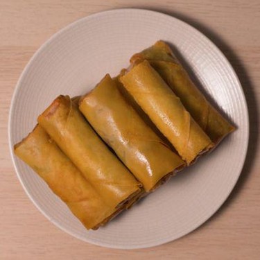 Cabbage and Carrot Stir Fry Spring Rolls Recipe | SideChef