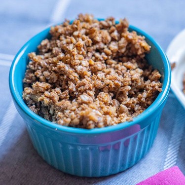 High Protein Vegan Ground Beef Recipe | SideChef
