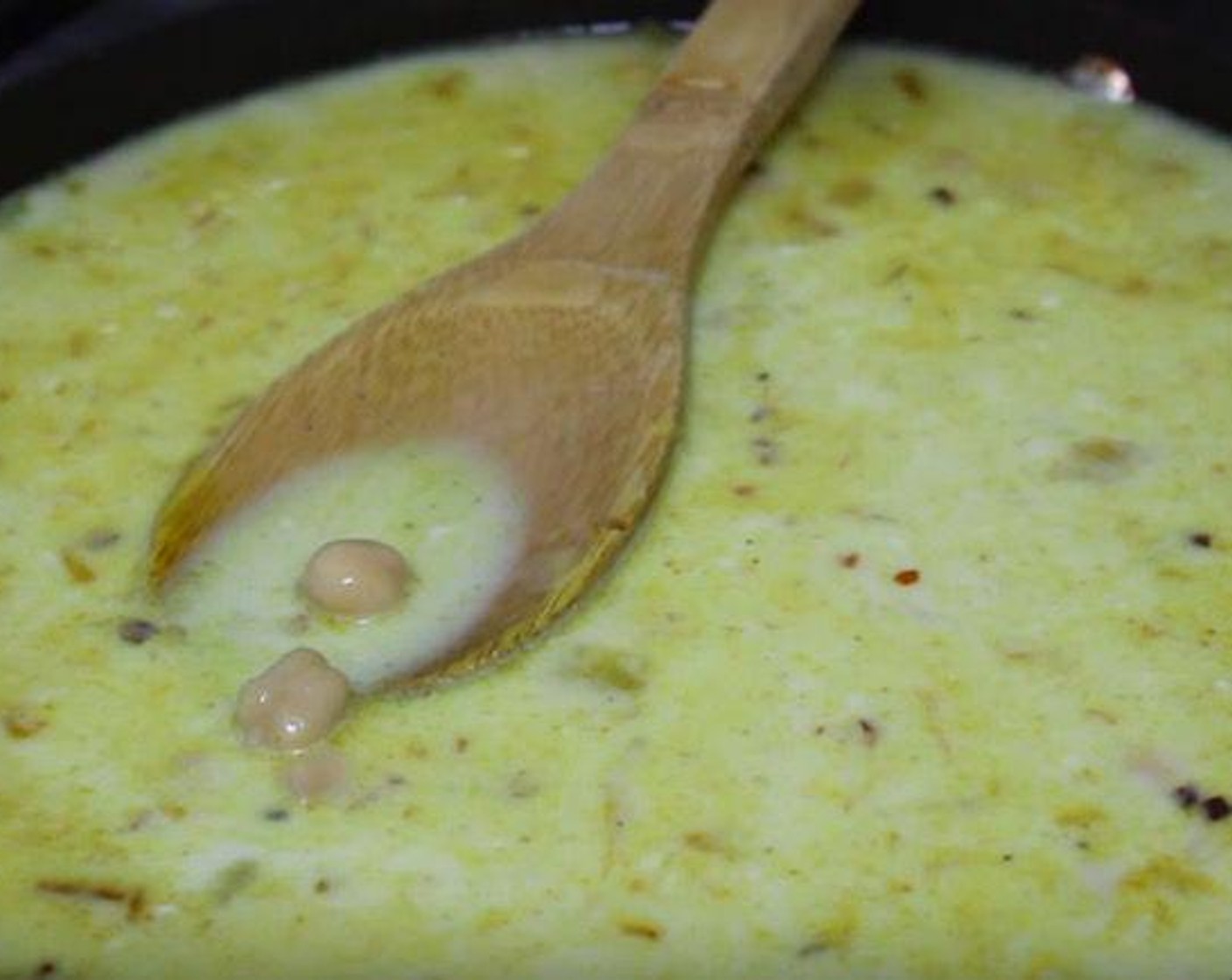 step 3 Add Vegetable Stock (1 cup), Canned Chickpeas (4 1/4 cups), Coconut Milk (13.5 fl oz), Honey (1/2 Tbsp) and Cayenne Pepper (1/4 tsp). Bring mixture to a boil, then reduce the temperature. Simmer for 10 minutes.