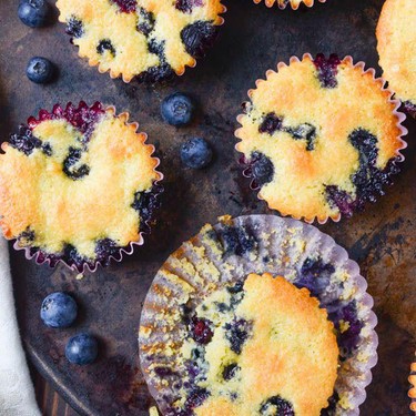 Lemon Blueberry Corn Muffins Recipe | SideChef