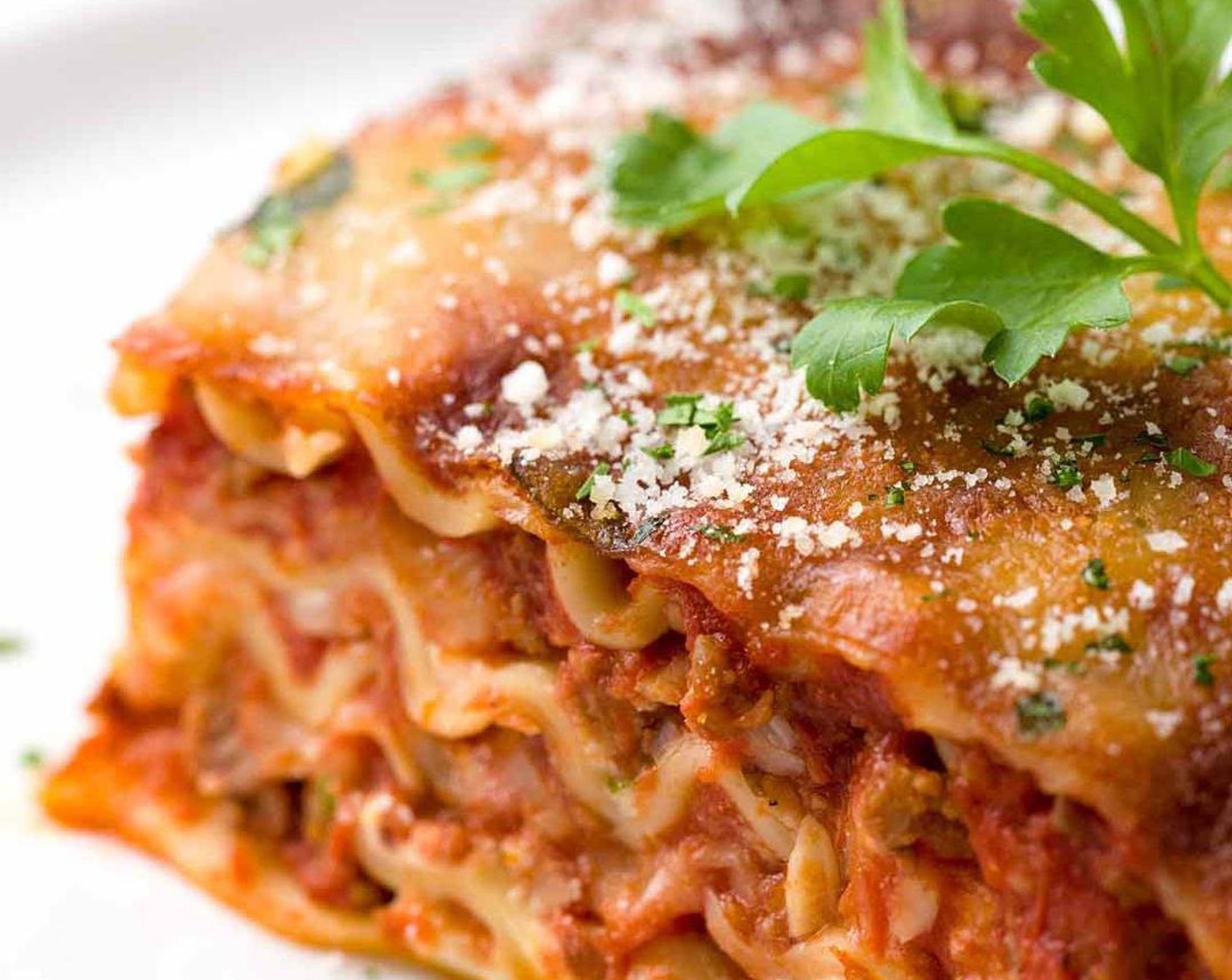 Lasagna with Meat Sauce