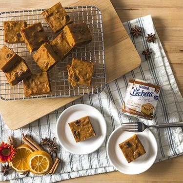 Pumpkin Dulce de Leche Bars Recipe | SideChef