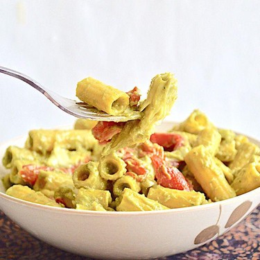 Avocado Veggie Pasta Recipe | SideChef