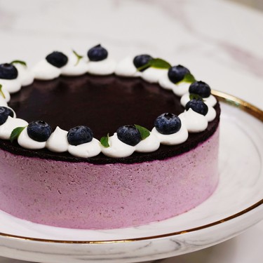 Blueberry Yogurt Cream Cake Recipe | SideChef