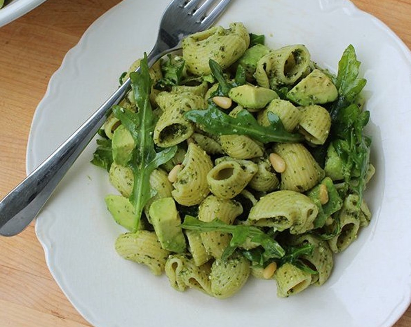 Lemony Pesto Pasta Salad