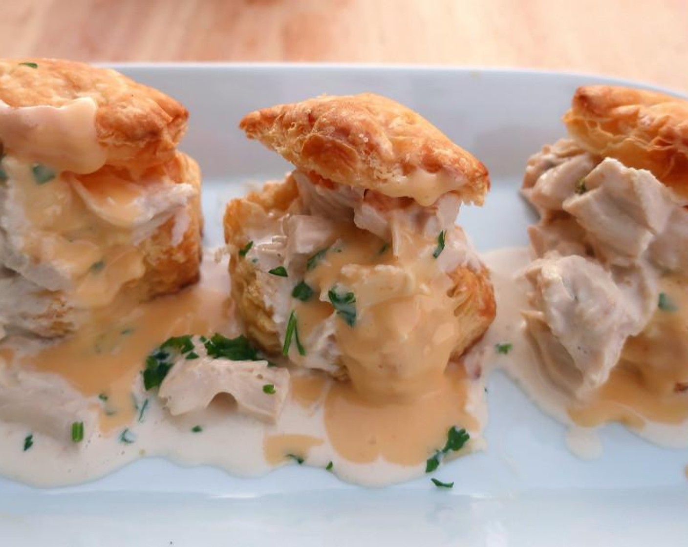 Vol Au Vent Aux Blancs De Poulet