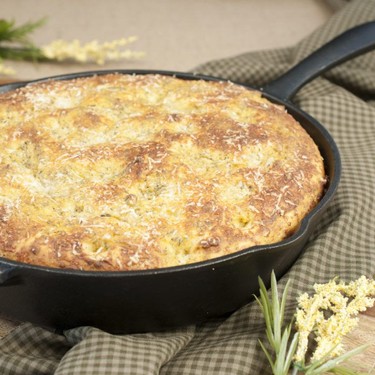 Mustard Herb Skillet Bread Recipe | SideChef