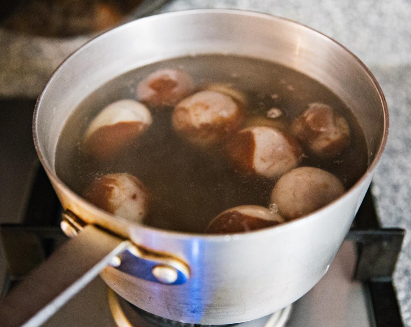 step 13 Put the dumplings into boiling water until they are done.