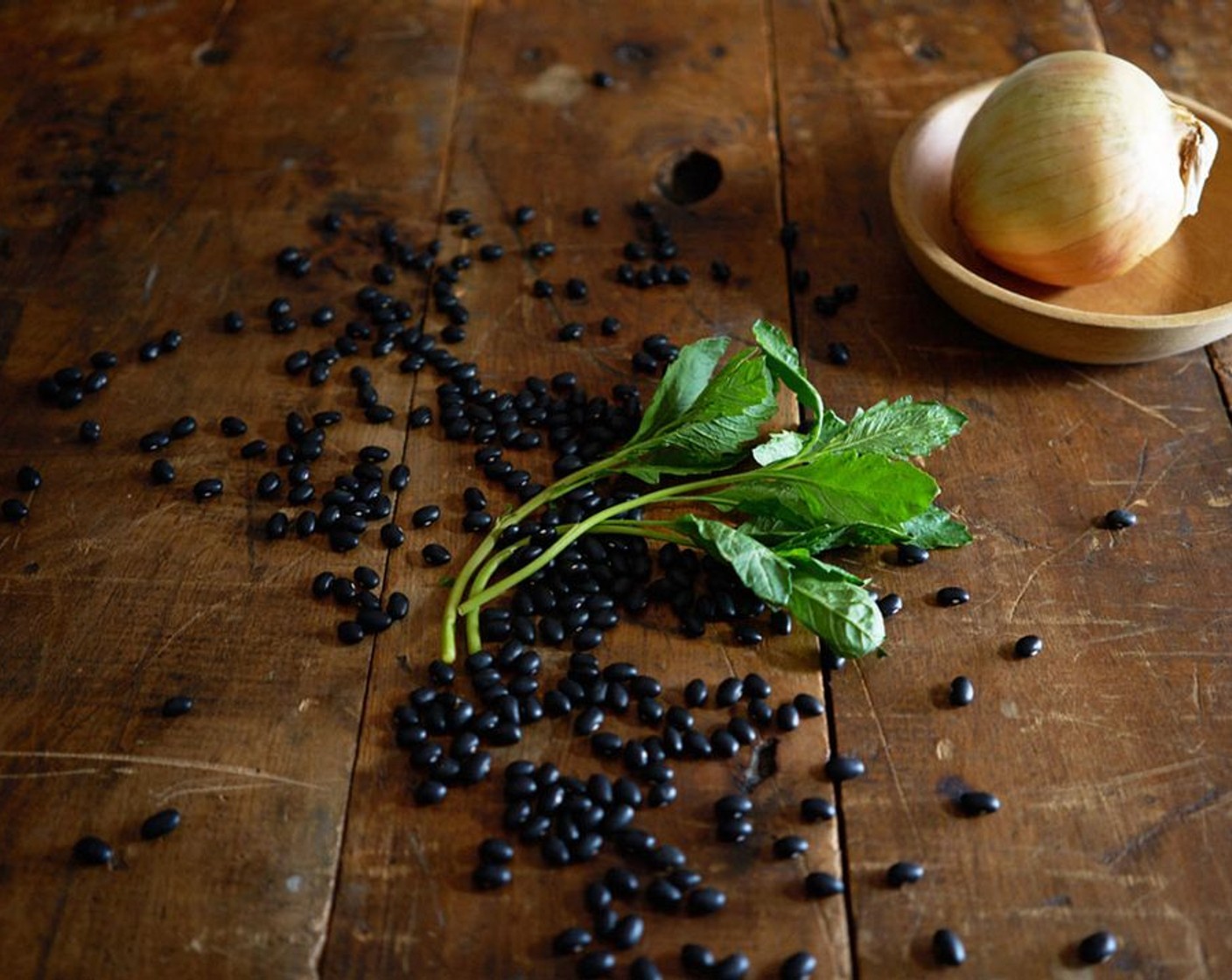 step 1 Pick over the beans to check for any stones, or beans that look bad. Then rinse thoroughly.