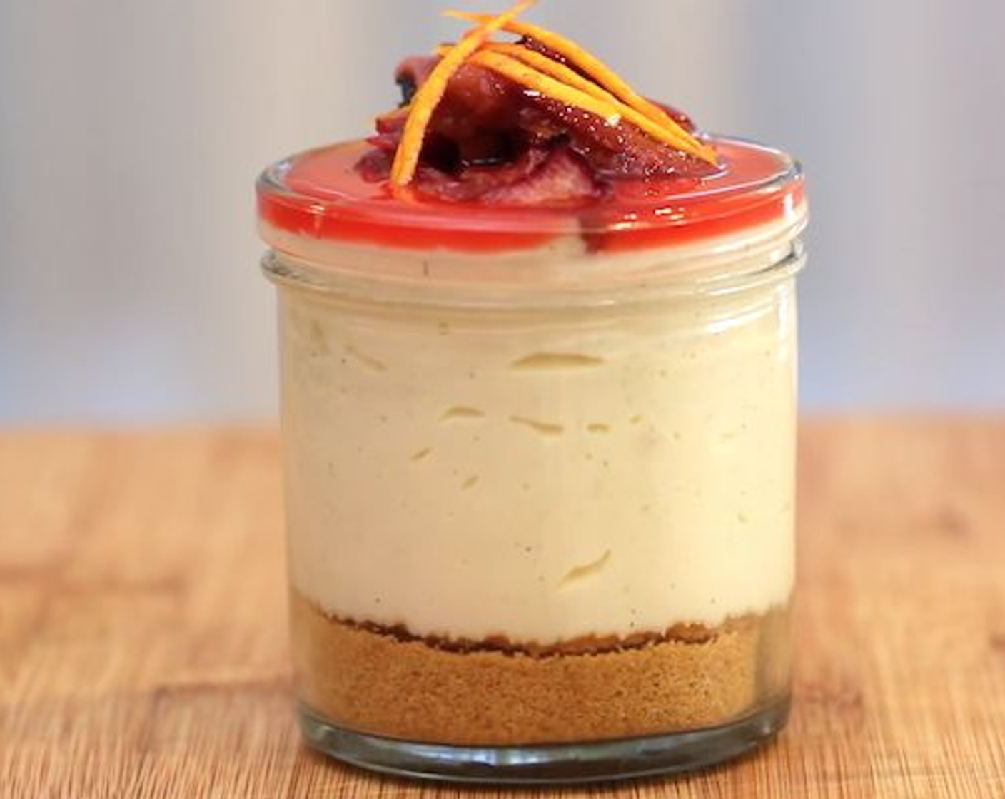 Slow Cooker Jar Cheesecakes