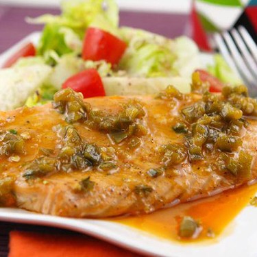 Spicy Buffalo Salmon Recipe | SideChef