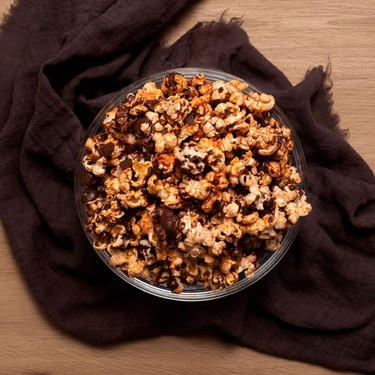 Spicy Chocolate Popcorn Recipe | SideChef