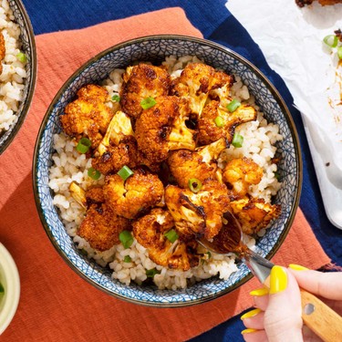 6-Ingredient BBQ Roasted Cauliflower Bowl Recipe | SideChef