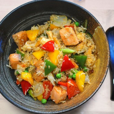 Salmon Fried Rice Recipe | SideChef