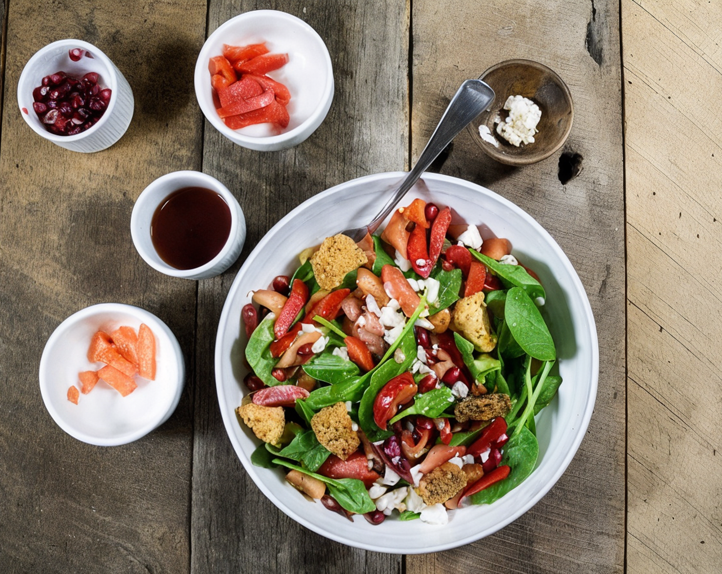 Pomegranate Feta Salad