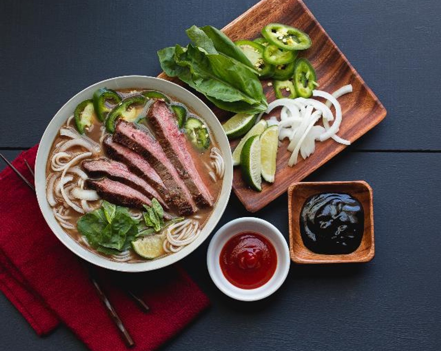 Vietnamese Pho with Flank Steak